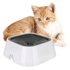 Dog Water Bowl Anti-Splash Floating Disk & Non-Slip Base