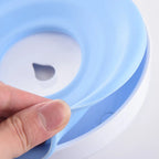 Dog Water Bowl Automatic Floating Plate Easy Clean