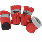 Dog Winter Boots Insulated Water-Resistant Anti-Slip Sole