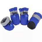 Dog Winter Boots Insulated Water-Resistant Anti-Slip Sole