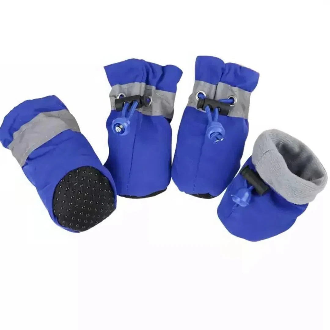 Dog Winter Boots Insulated Water-Resistant Anti-Slip Sole
