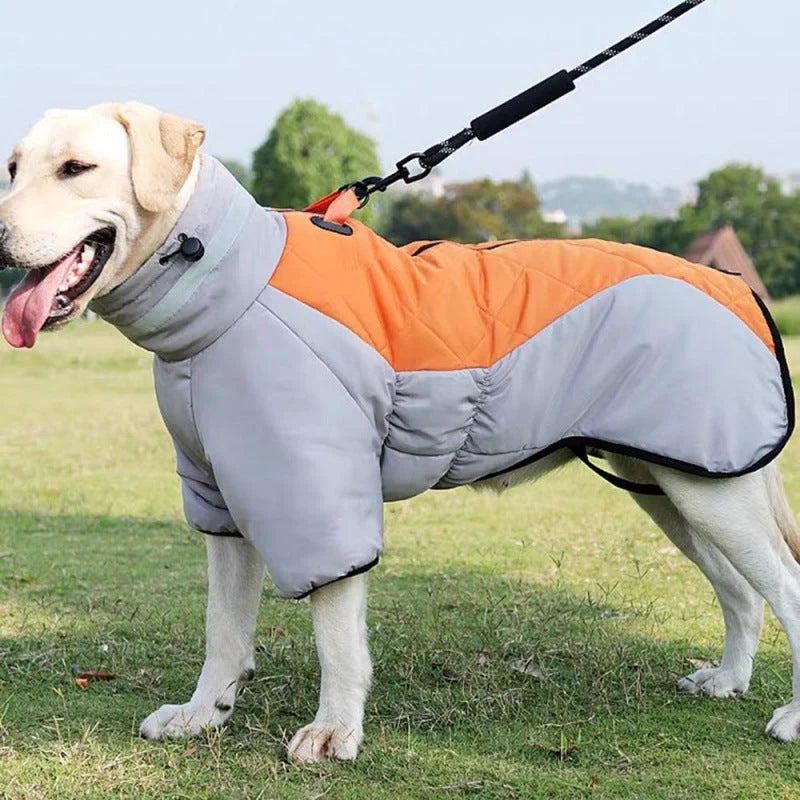 Dog Winter Coat Thick Insulation Coral Velvet Lining