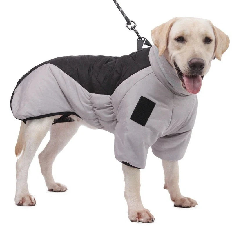 Dog Winter Coat Thick Insulation Coral Velvet Lining