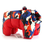 Dog Winter Coat Water-Resistant Down-Alternative Stainless Steel Leash Ring