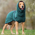 Dog Winter Coat Water-Resistant Windproof Back Harness Opening