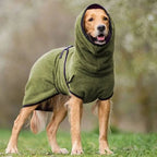Dog Winter Coat Water-Resistant Windproof Back Harness Opening