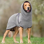 Dog Winter Coat Water-Resistant Windproof Back Harness Opening