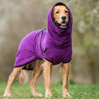 Dog Winter Coat Water-Resistant Windproof Back Harness Opening