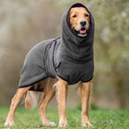 Dog Winter Coat Water-Resistant Windproof Back Harness Opening