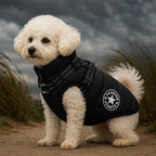 Dog Winter Coat Waterproof Fleece-Lined Built-In Harness