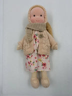 Doll Handmade Waldorf Natural Fabrics Washable