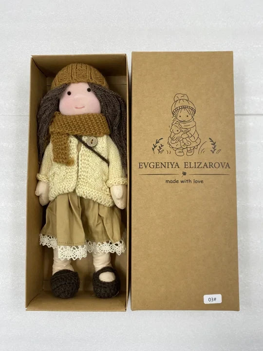 Doll Handmade Waldorf Natural Fabrics Washable