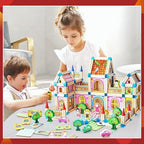 Dollhouse Set Wooden DIY Modular 268-298 Pieces