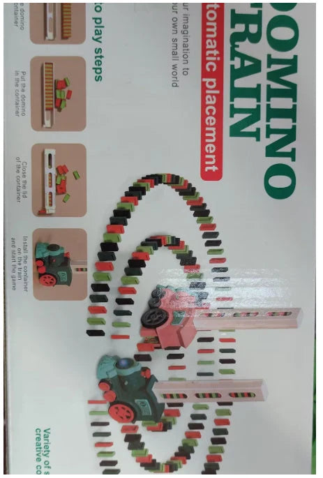 Domino Train Automatic Loading & Steering Set of 100
