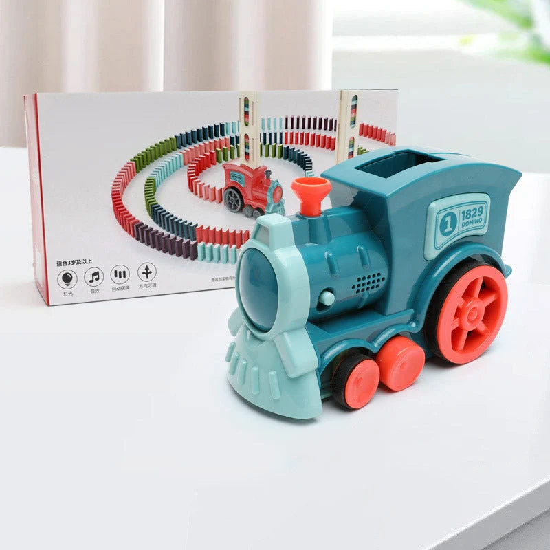 Domino Train Automatic Loading & Steering Set of 100