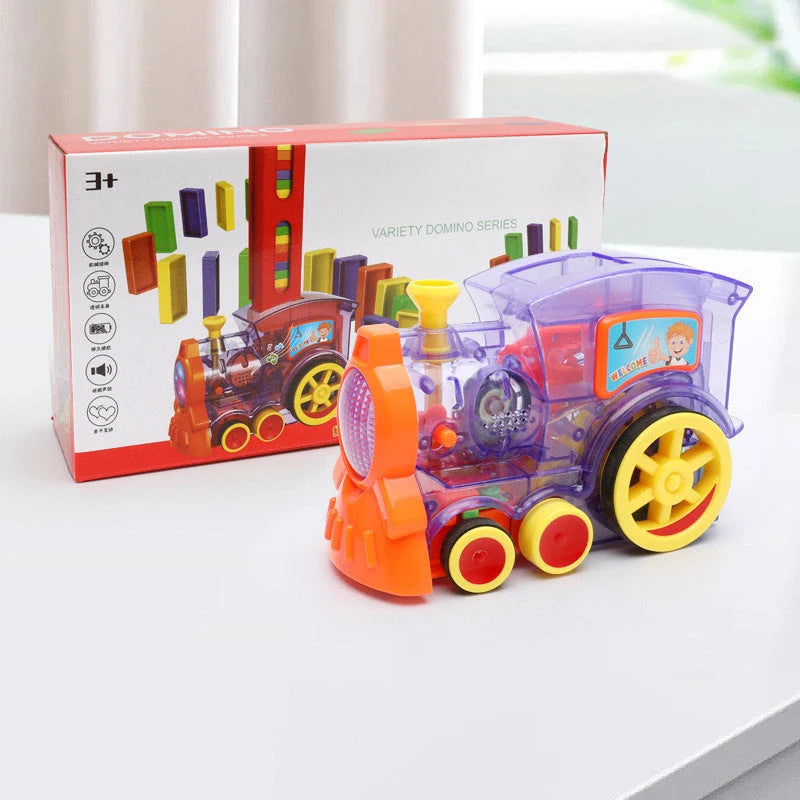 Domino Train Automatic Loading & Steering Set of 100