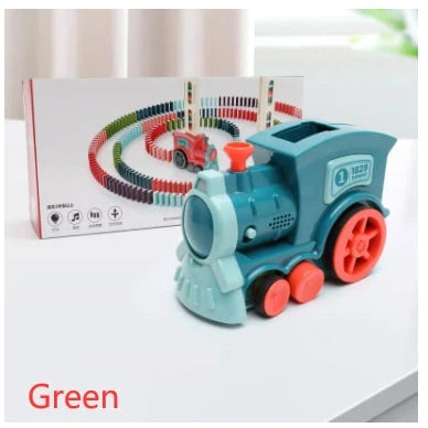 Domino Train Automatic Steerable Hopper 60 Piece Set