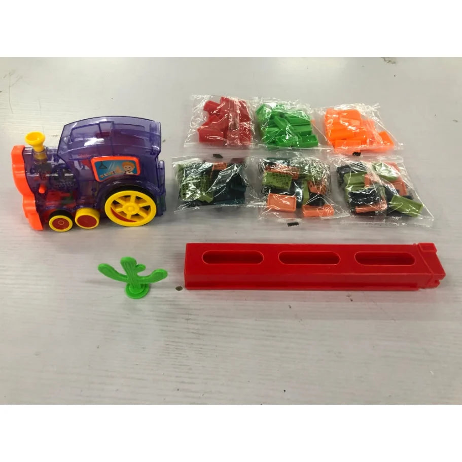 Domino Train Automatic Steerable Hopper 60 Piece Set