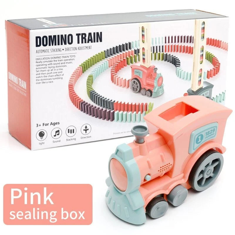 Domino Train Automatic Steerable Hopper 60 Piece Set