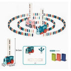Domino Train Automatic Steerable Hopper 60 Piece Set