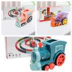 Domino Train Automatic Steerable Hopper 60 Piece Set