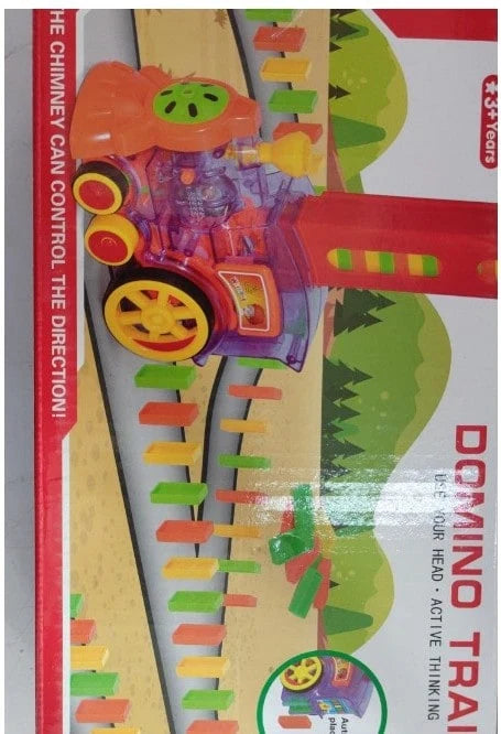 Domino Train Automatic Steerable Hopper 60 Piece Set