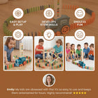 Domino Train Motorized Placement & Reusable Cartridge