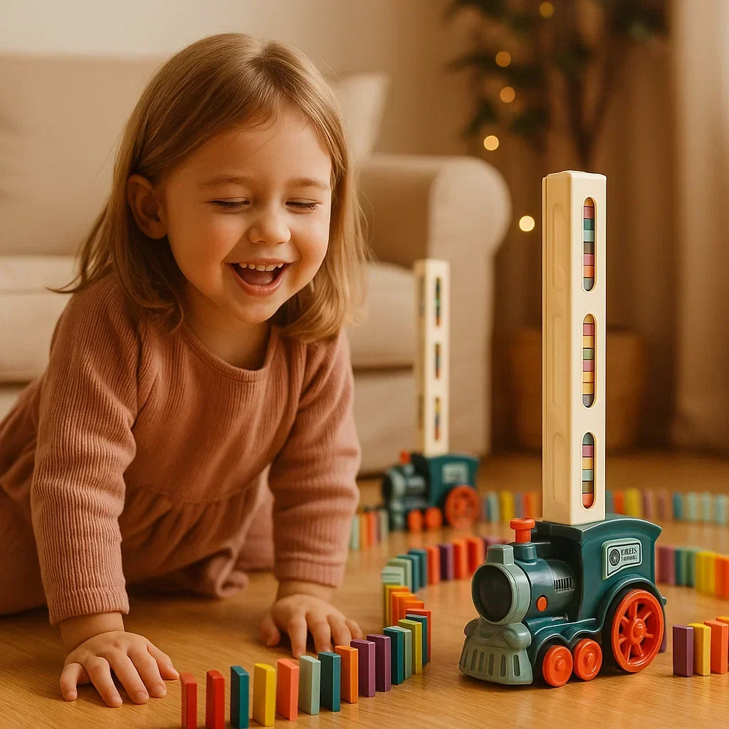 Domino Train Motorized Placement & Reusable Cartridge