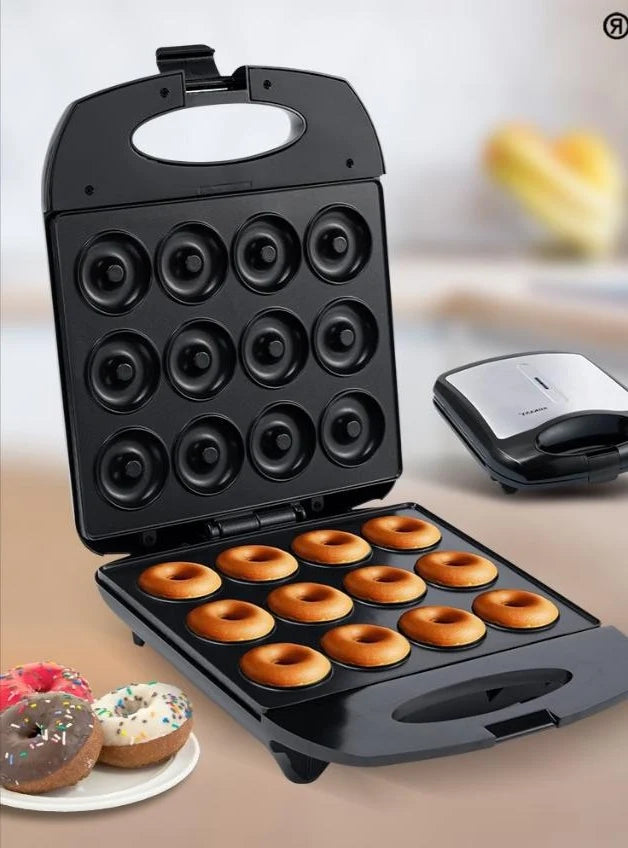 Donut Maker 12 Cavity Nonstick Even Heat