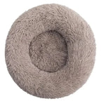Donut Pet Bed Orthopedic Faux Fur Machine Washable