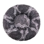 Donut Pet Bed Orthopedic Faux Fur Machine Washable