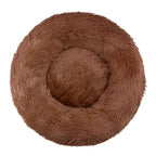Donut Pet Bed Orthopedic Faux Fur Machine Washable