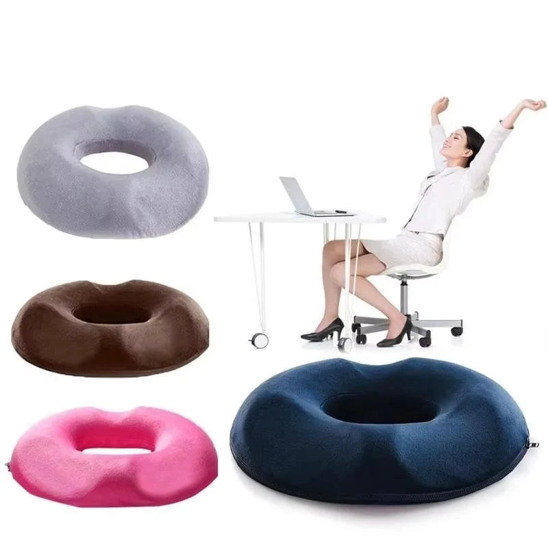 Donut Seat Cushion High Density Memory Foam Tailbone Relief