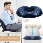 Donut Seat Cushion High Density Memory Foam Tailbone Relief