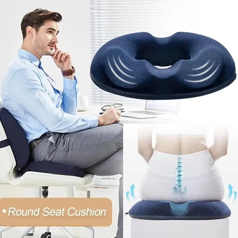 Donut Seat Cushion High Density Memory Foam Tailbone Relief