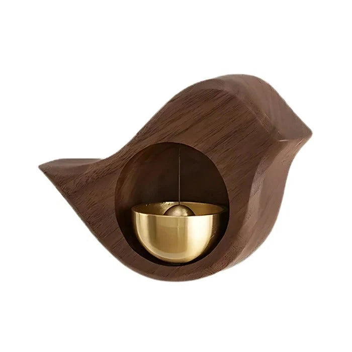 Door Chime Wooden Soft Tone Magnetic & Adhesive Mount