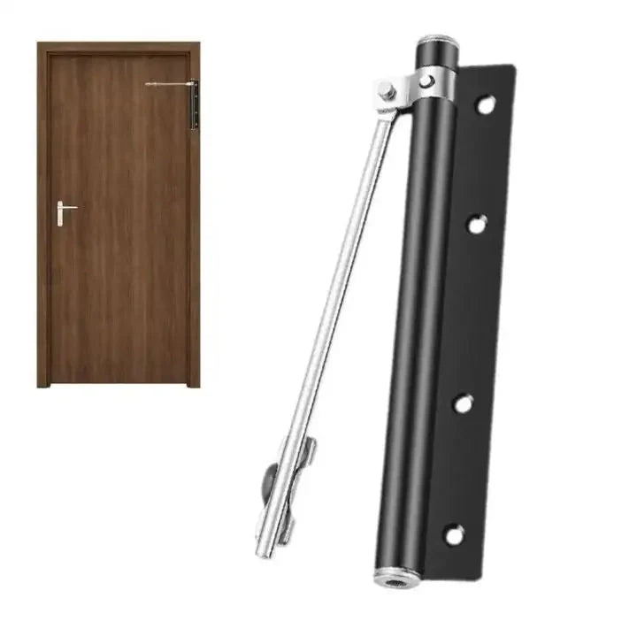Door Closer Silent Adjustable Tension Stainless Steel