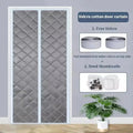Door Curtain Self-Closing Magnetic Thermal Insulated & Waterproof