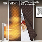 Door Curtain Self-Closing Magnetic Thermal Insulated & Waterproof