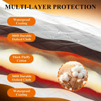 Door Curtain Self-Closing Magnetic Thermal Insulated & Waterproof