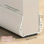 Door Draft Stopper Adjustable Fit Foam-Filled Polyester Energy Efficient