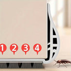 Door Draft Stopper Adjustable Fit Foam-Filled Polyester Energy Efficient