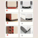 Door Draft Stopper Adjustable No-Install Thermal & Noise-Reducing