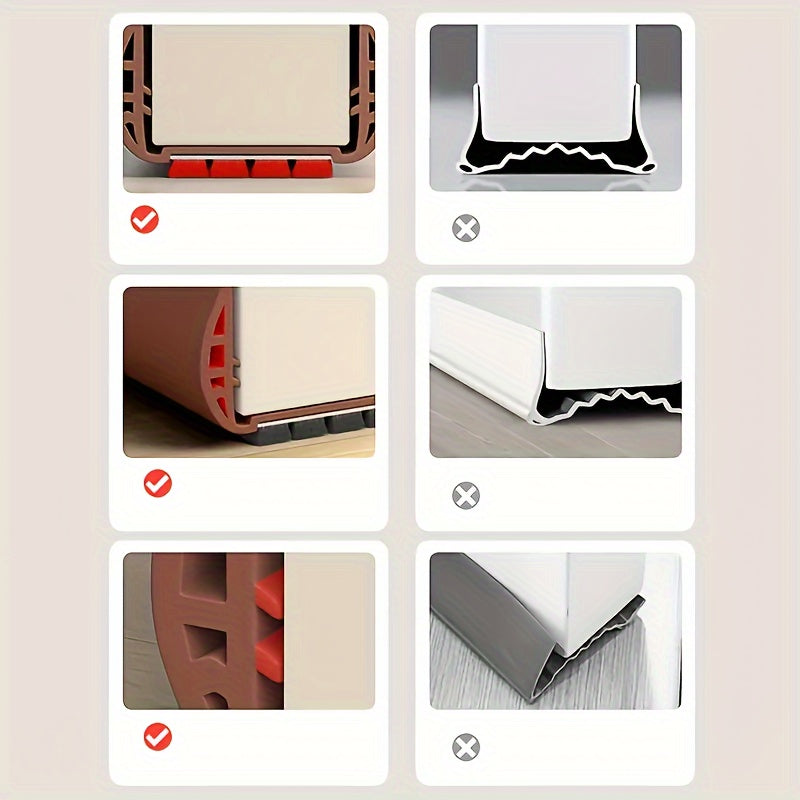 Door Draft Stopper Adjustable Windproof & Noise-Reducing