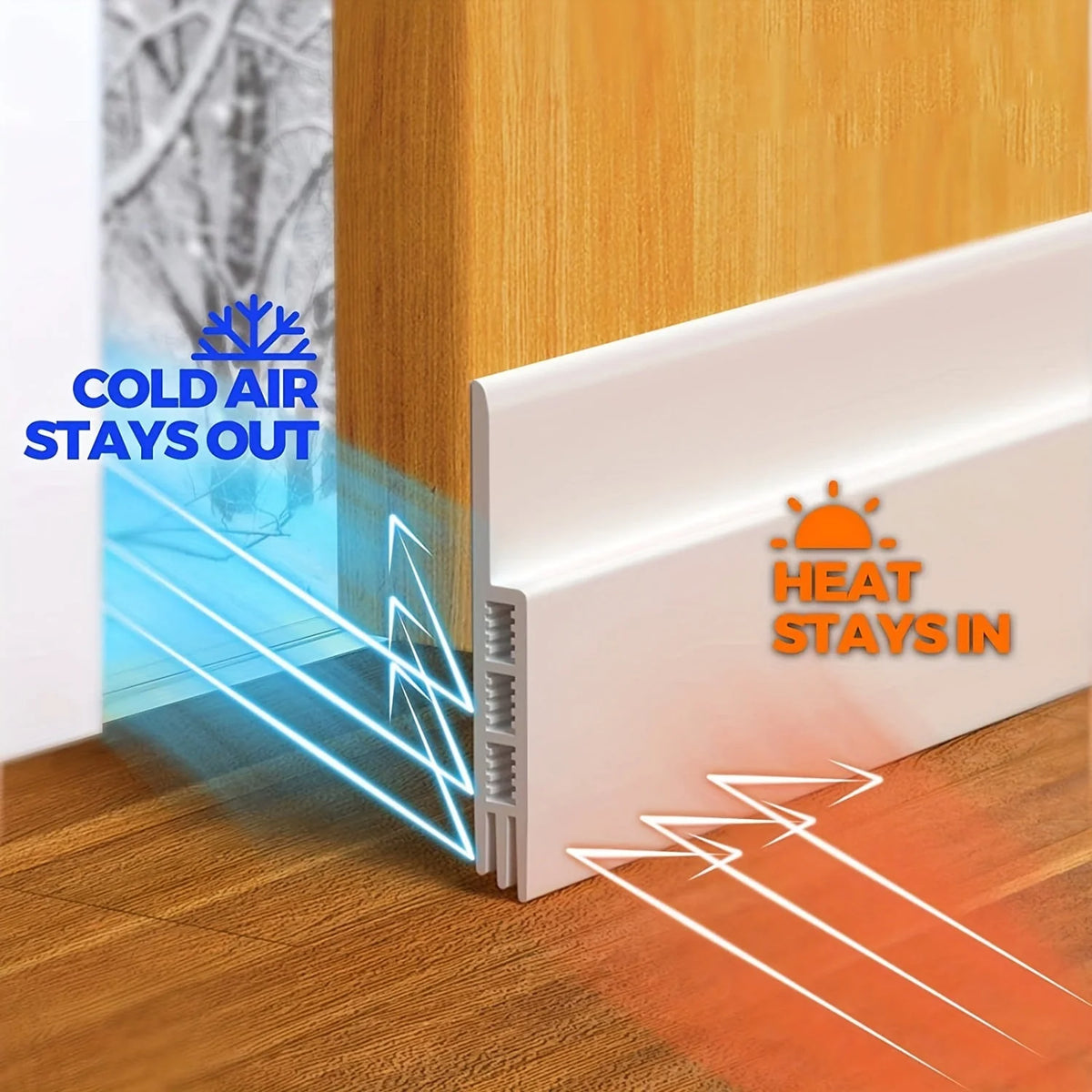 Door Draft Strip Self-Adhesive Silicone Soundproof