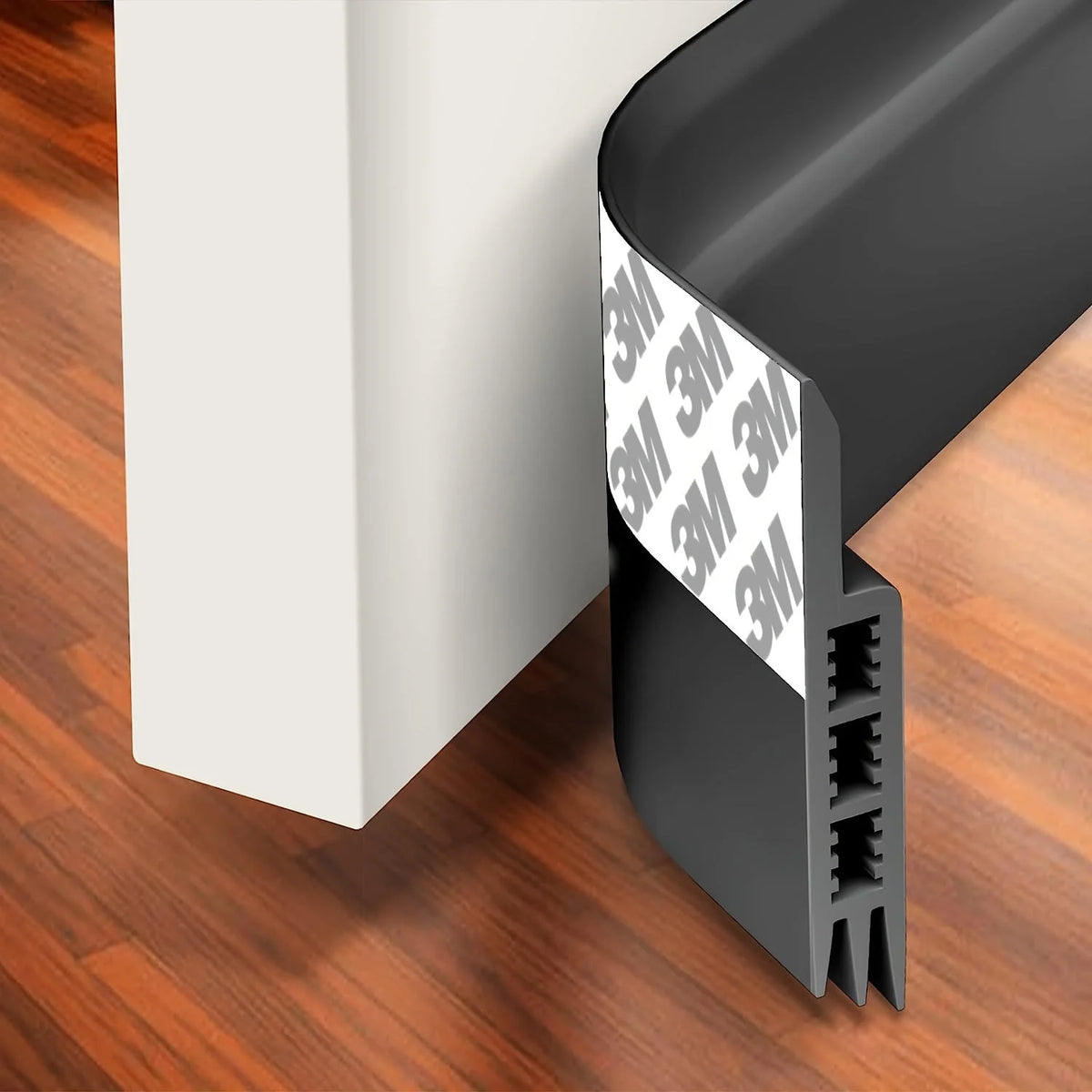 Door Draft Strip Self-Adhesive Silicone Soundproof