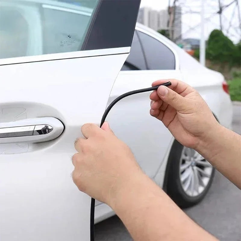 Door Edge Protector U-Shaped Trim-to-Fit Weather-Resistant