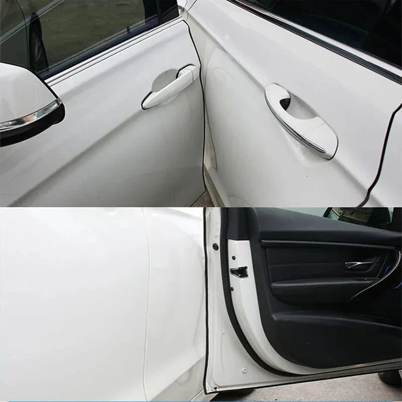 Door Edge Protector U-Shaped Trim-to-Fit Weather-Resistant