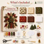Door Hanging Sewing Kit Quilted Christmas 7 Designs