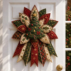 Door Hanging Sewing Kit Quilted Christmas 7 Designs